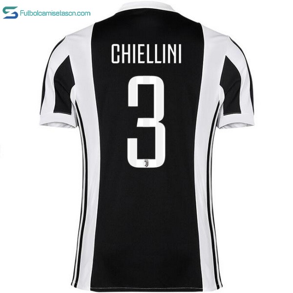 Camiseta Juventus 3ª Chiellini 2017/18